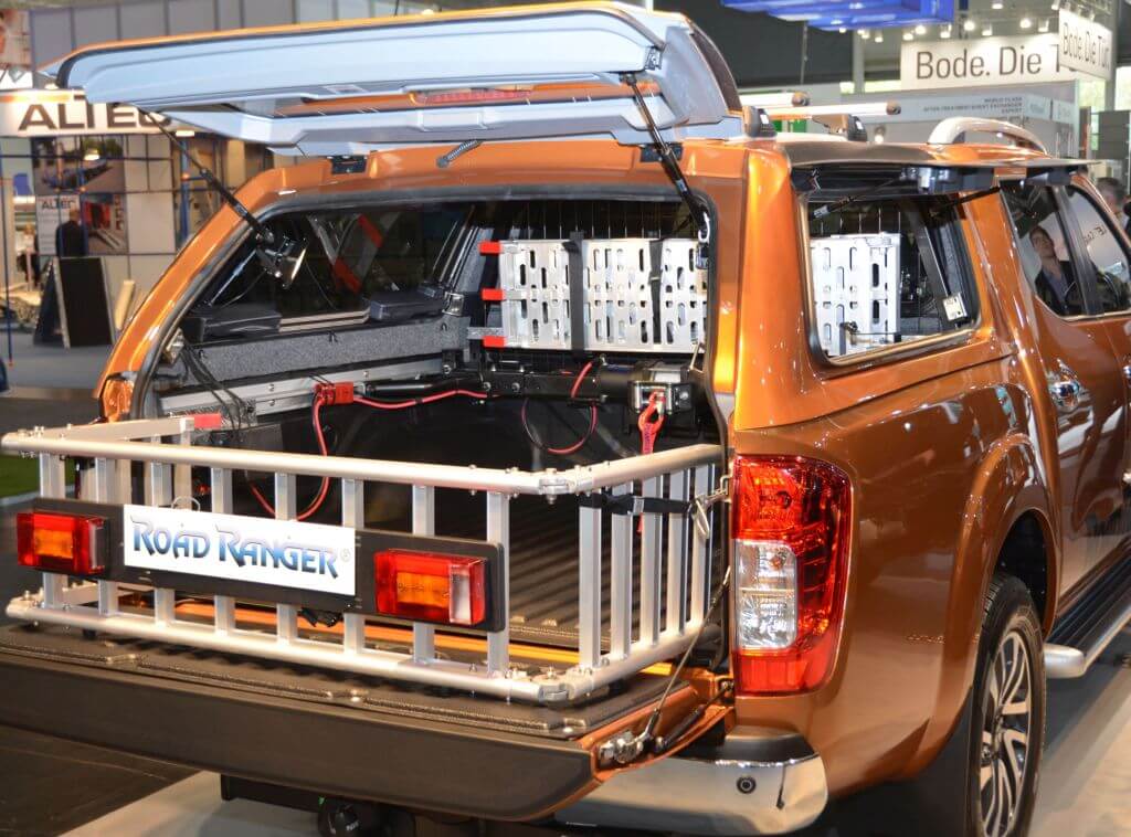 Options for the protection of loads carried in the pickup truck bed.